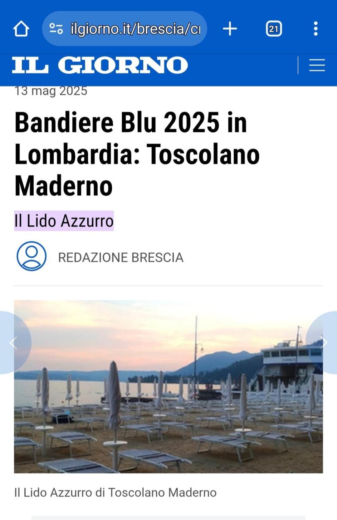 Appartamento Lido 'With Parking Space Included' 토스콜라노마데노 외부 사진